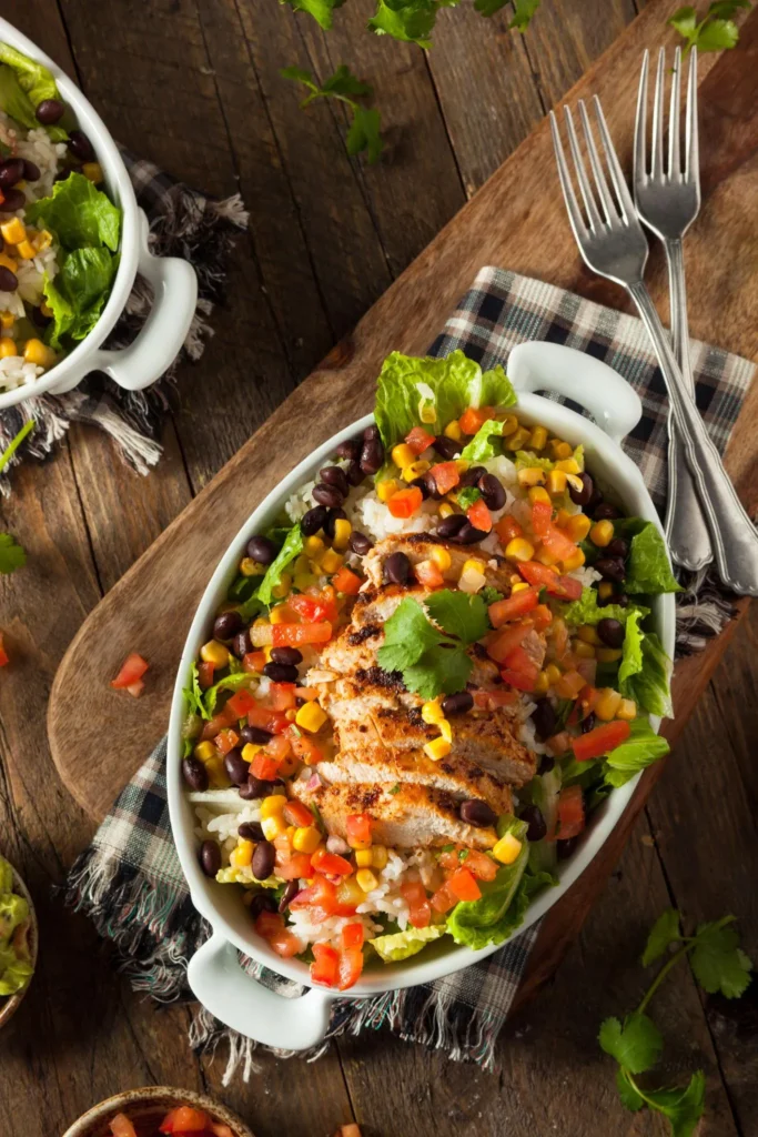 Mexican Chicken Burrito Bowl Recipe