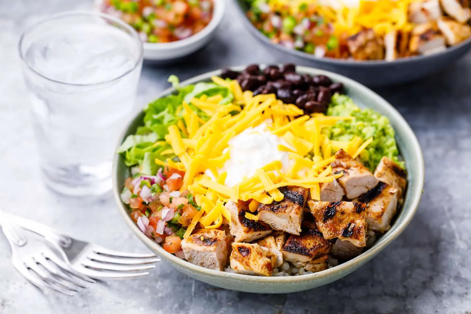 Mexican Chicken Burrito Bowl Recipe