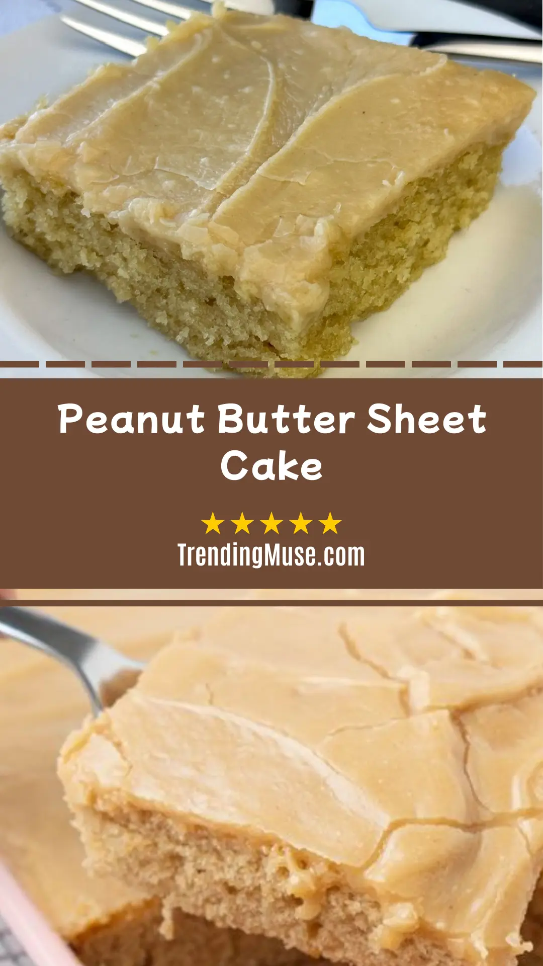 Peanut Butter Sheet Cake