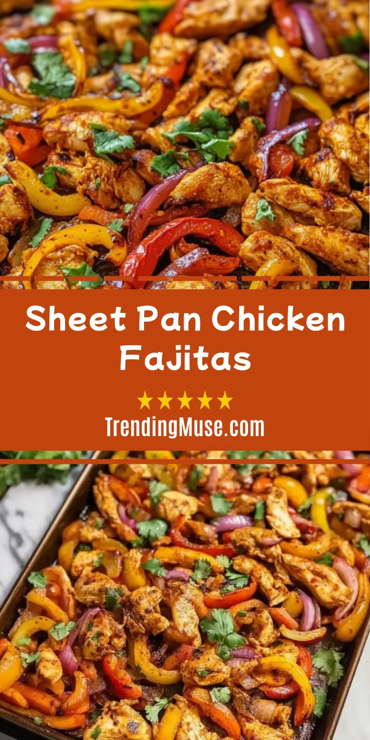 Sheet Pan Chicken Fajitas