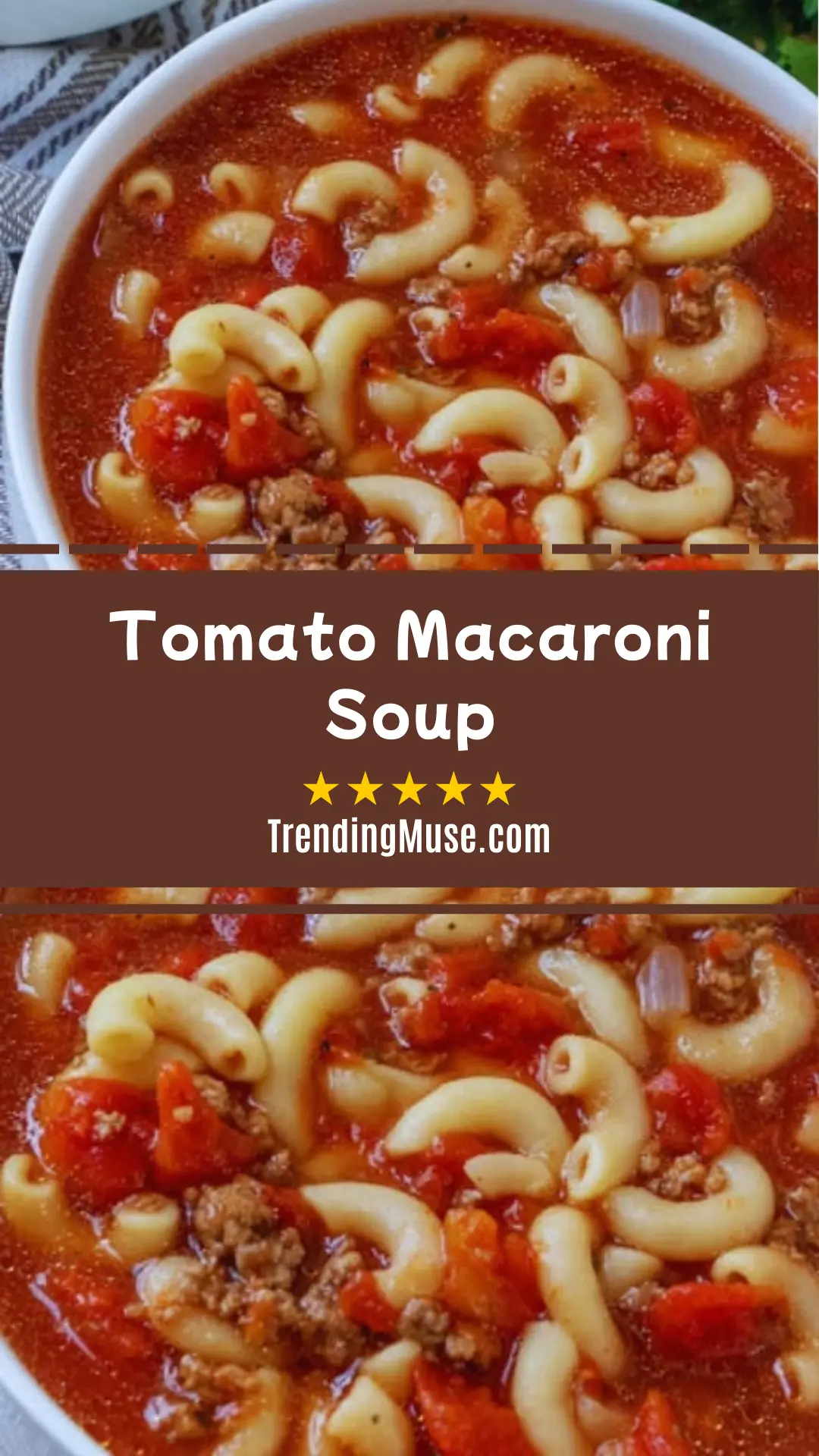 Tomato Macaroni Soup