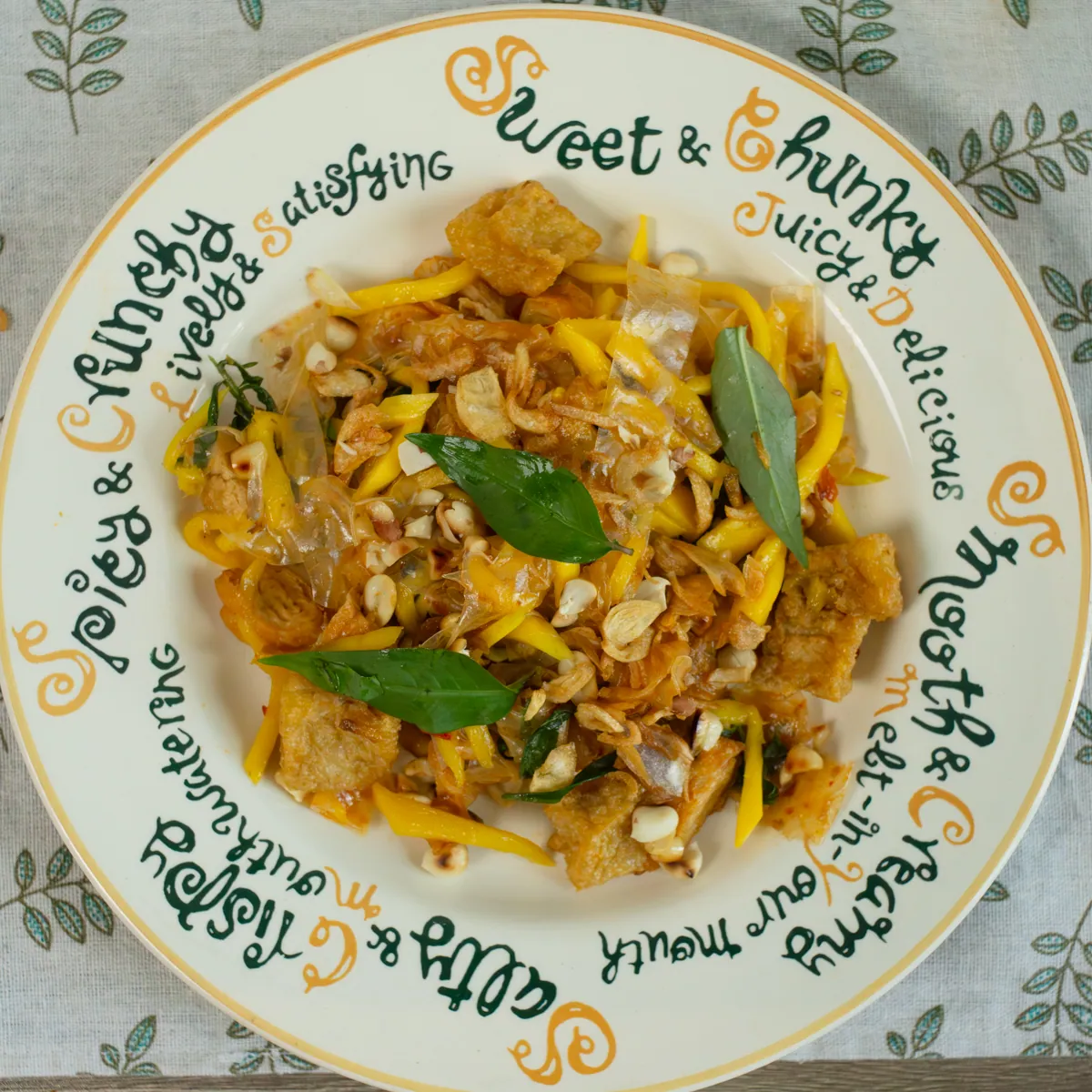 Vegan Banh Trang Tron (Vietnamese Rice Paper Salad)