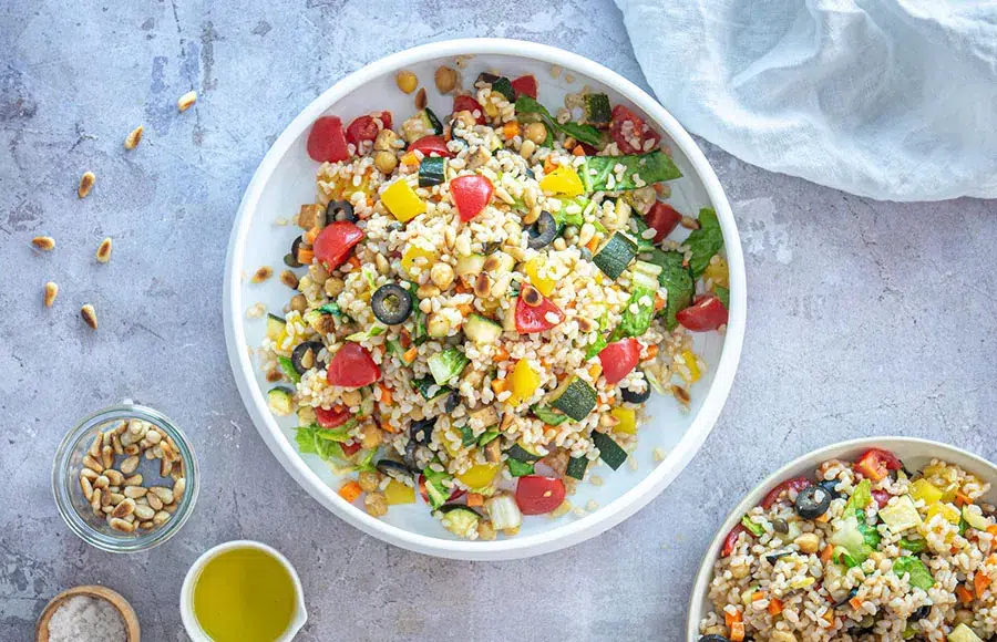 Vegan Rice Salad