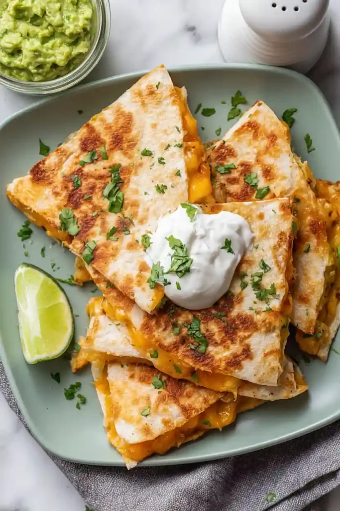 easy chicken quesadillas
