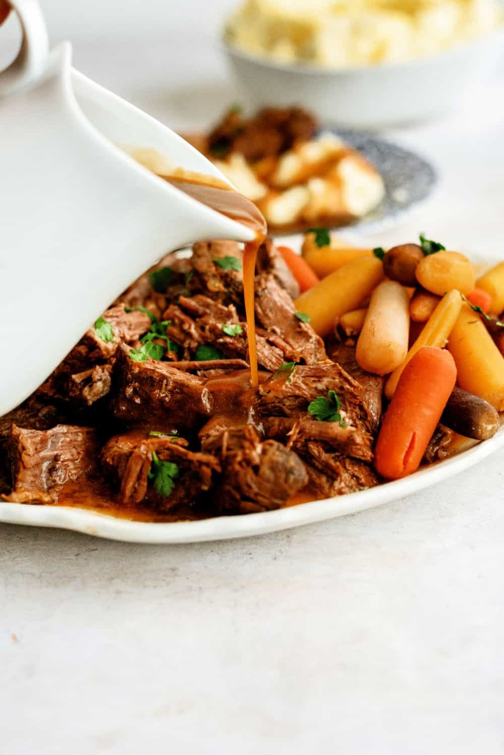 Slow Cooker Copycat Texas Roadhouse Beef Pot Roast Recipe
