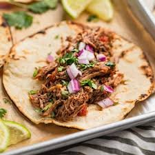 Slow Cooker Shredded Beef Tacos