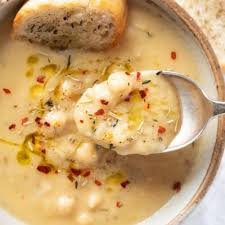 Vegan Garlic Chickpea Soup Recipe