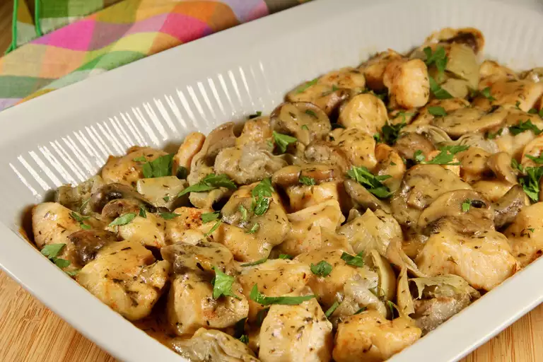 Mushroom Artichoke Chicken