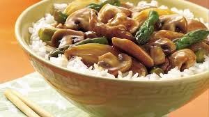 Mushroom Asparagus Chicken Stir Fry Recipe